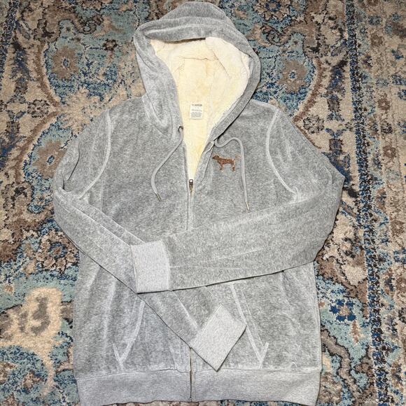 Victoria's Secret Jackets & Blazers - Vintage Faux Fur Lined Pink Bling Jacket